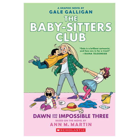 Dawn and the Impossible Three: A Graphic Novel (the Baby - Sitters Club #5) - The Bookmatters