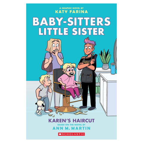 Karen's Haircut: A Graphic Novel (Baby - Sitters Little Sister #7) - The Bookmatters