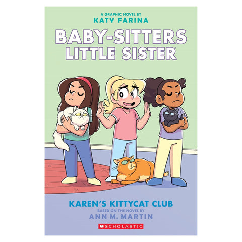 Karen's Kittycat Club: A Graphic Novel (Baby - Sitters Little Sister #4): Volume 4 - The Bookmatters
