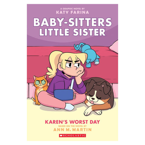 Karen's Worst Day: A Graphic Novel (Baby - Sitters Little Sister #3): Volume 3 - The Bookmatters