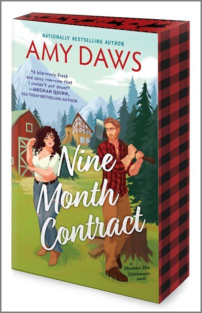 Nine Month Contract (Original) (Mountain Men Matchmaker #1) - The Bookmatters