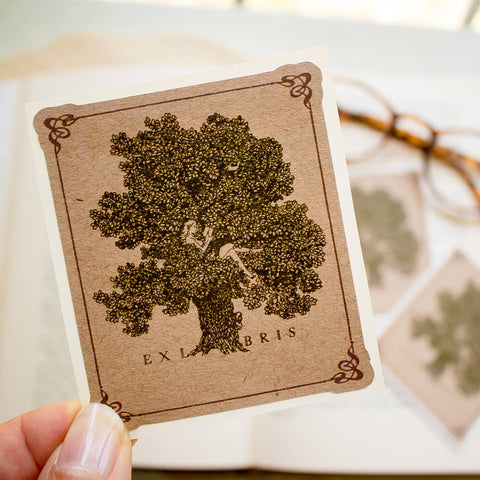 Girl In Tree Bookplates - The Bookmatters
