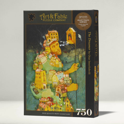 The Dreamer; 750-pc Velvet-Touch Jigsaw Puzzle - The Bookmatters