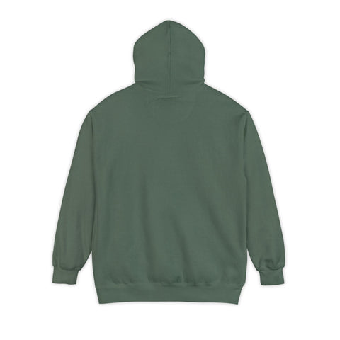 Bookmatters Shield Garment-Dyed Hoodie - The Bookmatters