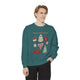 A Bookmatters' Christmas Garment-Dyed Sweatshirt - The Bookmatters