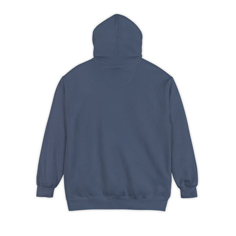 Bookmatters Shield Garment-Dyed Hoodie - The Bookmatters