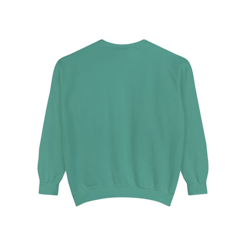 A Bookmatters' Christmas Garment-Dyed Sweatshirt - The Bookmatters