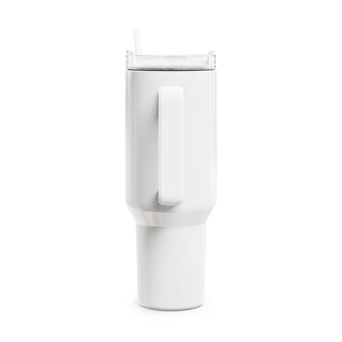 The Booksmatter 40oz Tumbler - Large Insulated Travel Mug for Readers