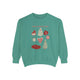 A Bookmatters' Christmas Garment-Dyed Sweatshirt - The Bookmatters