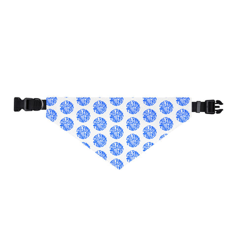 Blue Floral Pet Bandana