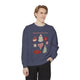 A Bookmatters' Christmas Garment-Dyed Sweatshirt - The Bookmatters