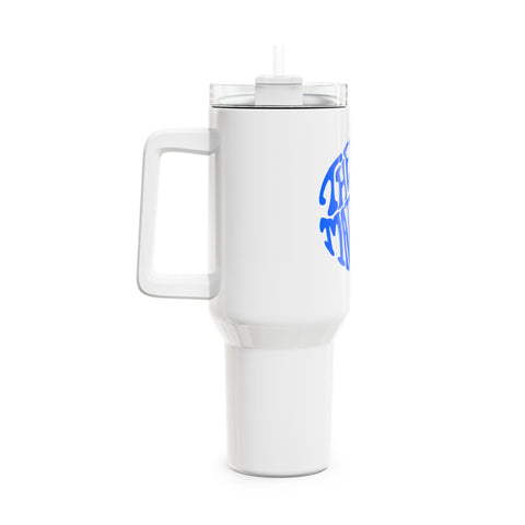 The Booksmatter 40oz Tumbler - Large Insulated Travel Mug for Readers