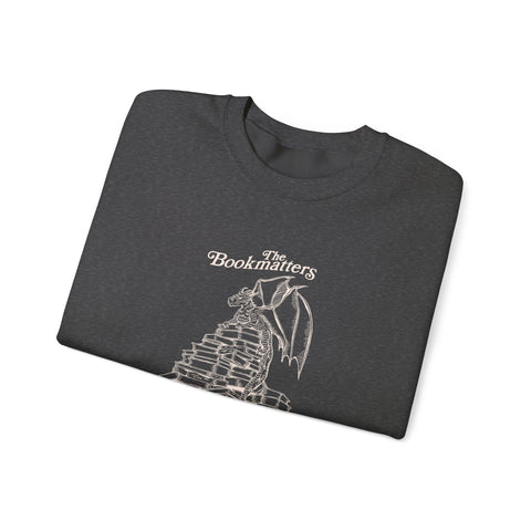 Book Dragon Crewneck Sweatshirt - The Bookmatters