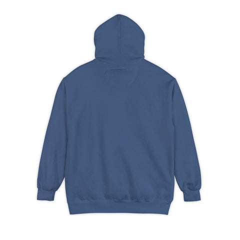 Bookmatters Shield Garment-Dyed Hoodie - The Bookmatters