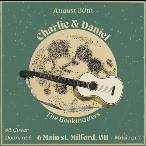 Charlie & Daniel Ticket - The Bookmatters