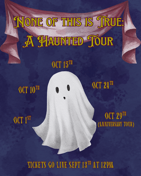 None of This is True Haunted History Tour of Milford Tour Ticket
