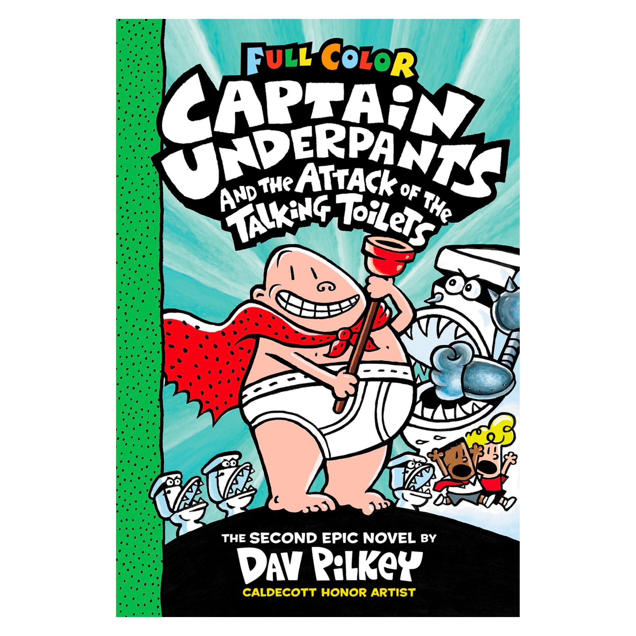 Captain Underpants and the Attack of the Talking Toilets: Color Edition (Captain Underpants #2) (Color)