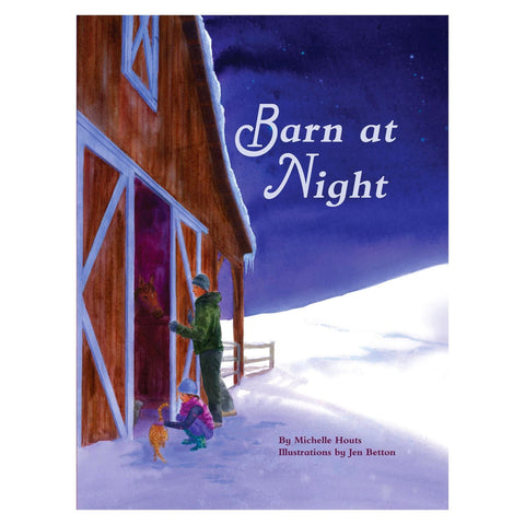 Barn At Night - The Bookmatters