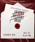 Murder Mystery Night Ticket - The Bookmatters