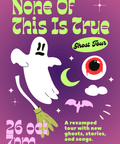 None of This is True Haunted History Tour of Milford Tour Ticket - The Bookmatters