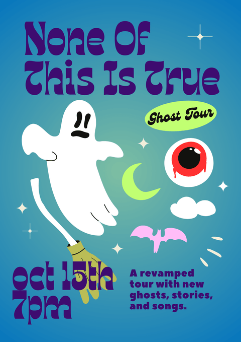 None of This is True Haunted History Tour of Milford Tour Ticket - The Bookmatters