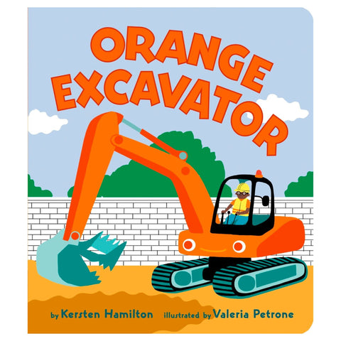 Orange Excavator (Red Truck and Friends) - The Bookmatters