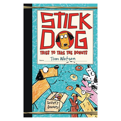 Stick Dog Tries to Take the Donuts (Book #5) - The Bookmatters