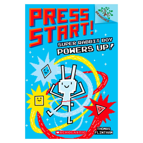 Super Rabbit Boy Powers Up! A Branch Book (Press Start! #2) - The Bookmatters
