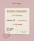 Writer's Workshop Ticket January 13th - The Bookmatters