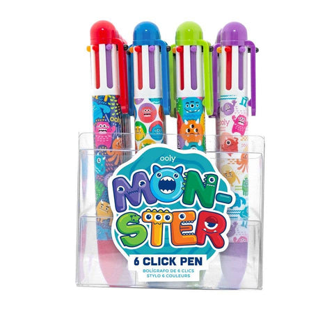 6 Click Pens - Monster - The Bookmatters