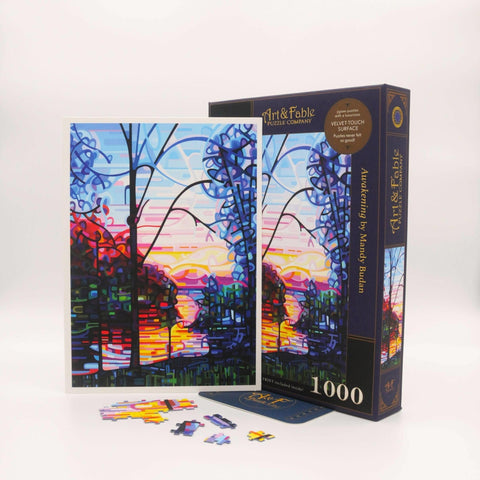Awakening, 1000-pc Velvet-Touch Jigsaw Puzzle - The Bookmatters