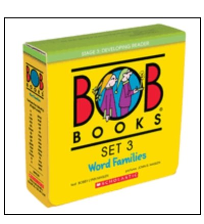 Bob Books -Word Families Box Set Phonics, Ages 4 and Up, Kindergarten, First Grade (Stage 3: Developing Reader) - The Bookmatters