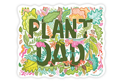 Plant Dad sticker - The Bookmatters