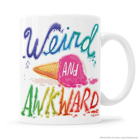 Weird And Awkward Mug - The Bookmatters